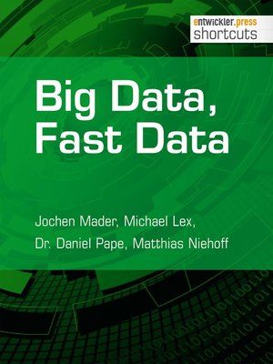 cover image of Big Data, Fast Data